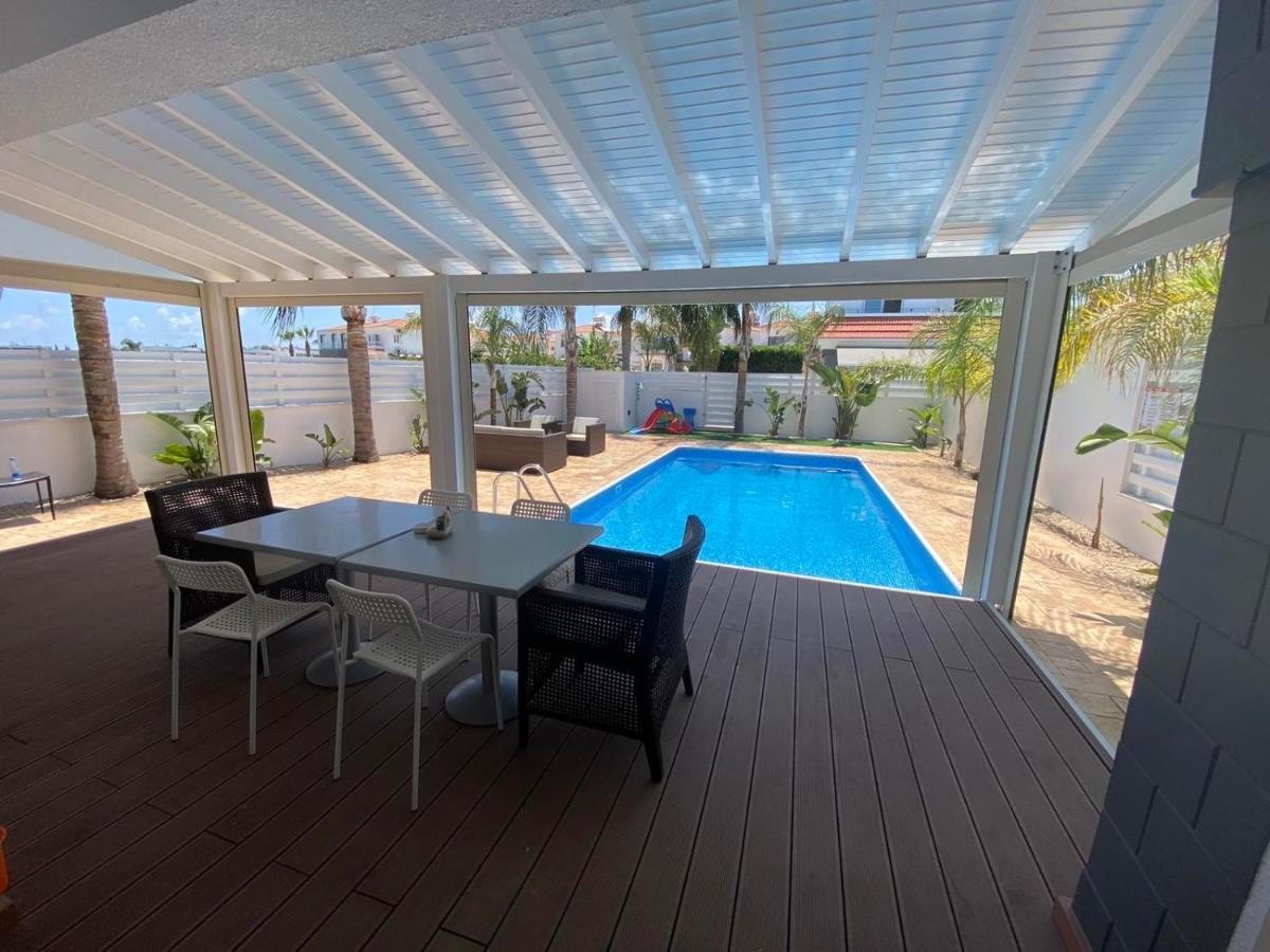 Villa Angel - Exotic Villa 200M From Beach Paralímni Extérieur photo