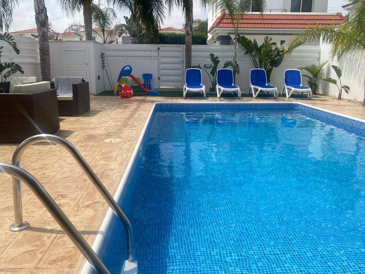 Villa Angel - Exotic Villa 200M From Beach Paralímni Extérieur photo